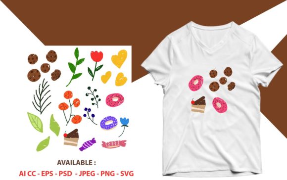 Floral Element Bundles for Digital Journaling