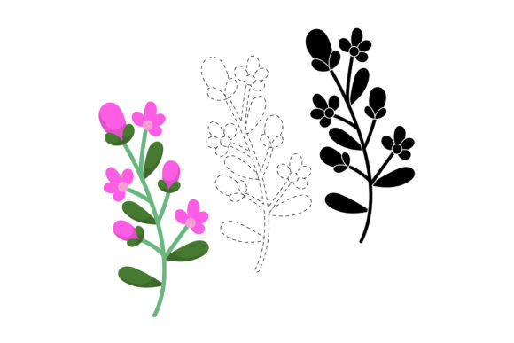 Floral Sprig Bundling Items: Your Versatile Digital Design Toolkit