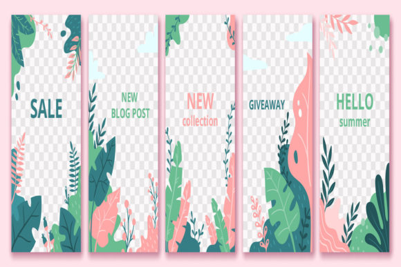 Floral Stories Template: A Design Toolkit for Creative Projects
