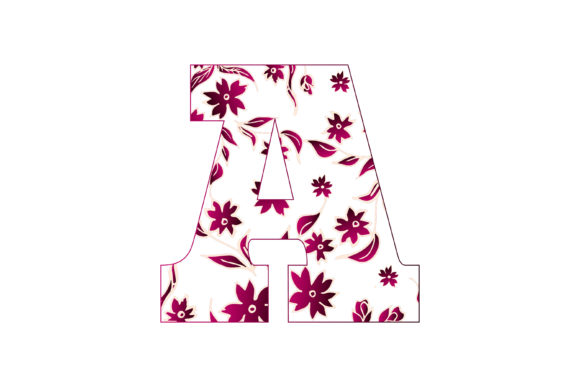 The Art of Colorful Floral Typography