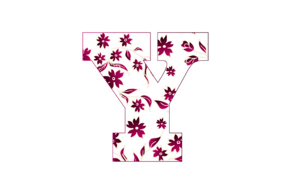 The Colorful Floral Alphabet Y: Your Gateway to Distinctive Design