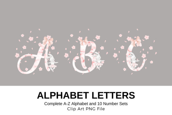 The Easter Alphabet Bunny Floral Marble Design: A Creative Toolkit for Spring