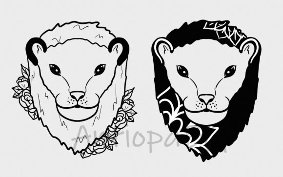 The Floral Lion Head: A Symbol of Strength and Beauty for Modern Creators
