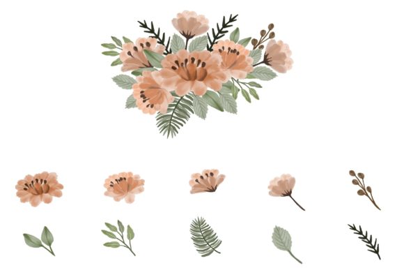The Power of a Versatile Illustration: Unpacking the Orange Floral Bouquet